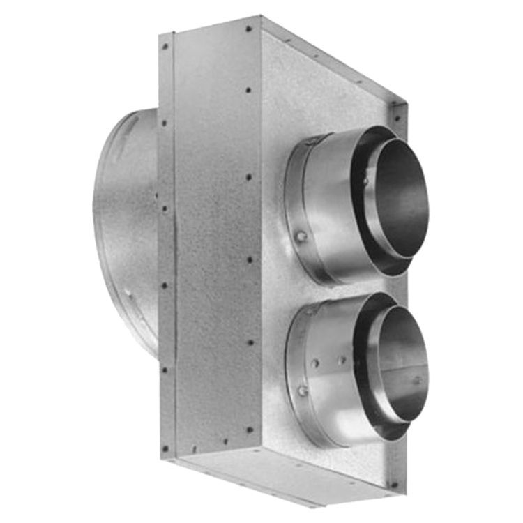 DuraVent 46DVA-GCL34 DirectVent Pro 4" Co-Axial to Co-Linear Appliance Connector for 6-5/8" O.D. Vent