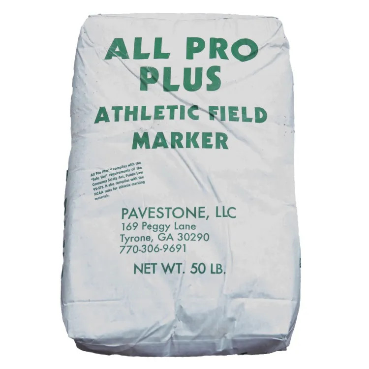 All Pro Plus White Athletic Field Marker Powder, 50 LB Bag - 54130