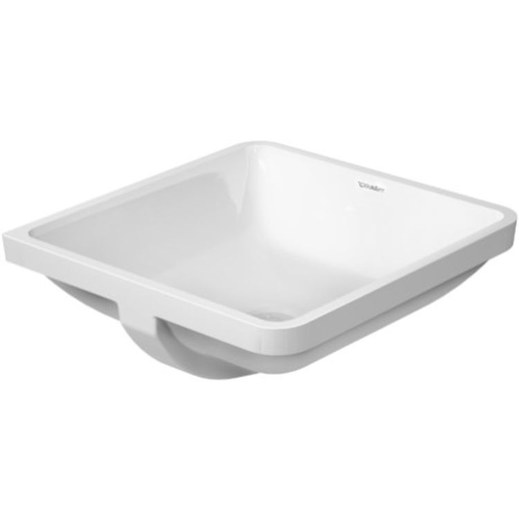Duravit 0305430000 Starck 3 18 1/4" Undermount Vanity Bathroom Sink with Overflow 