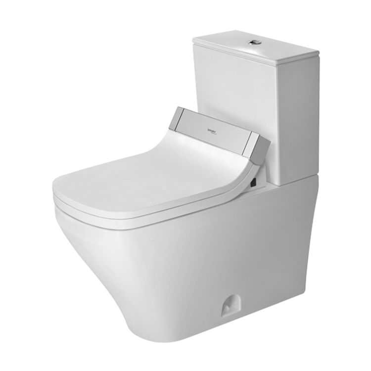 Duravit 2160510085 DuraStyle 31 1/8" Single Flush/Dual Flush Two-Piece Floor Mounted Elongated Toilet - White
