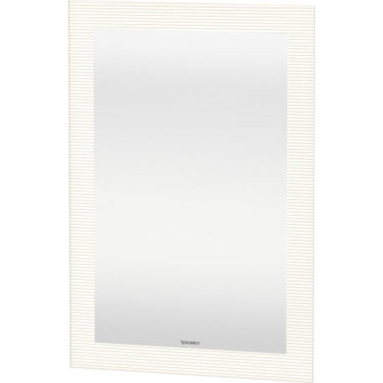 Duravit CC964100000 Cape Cod 30 1/8" Rectangular Framed Mirror with LED Lighting