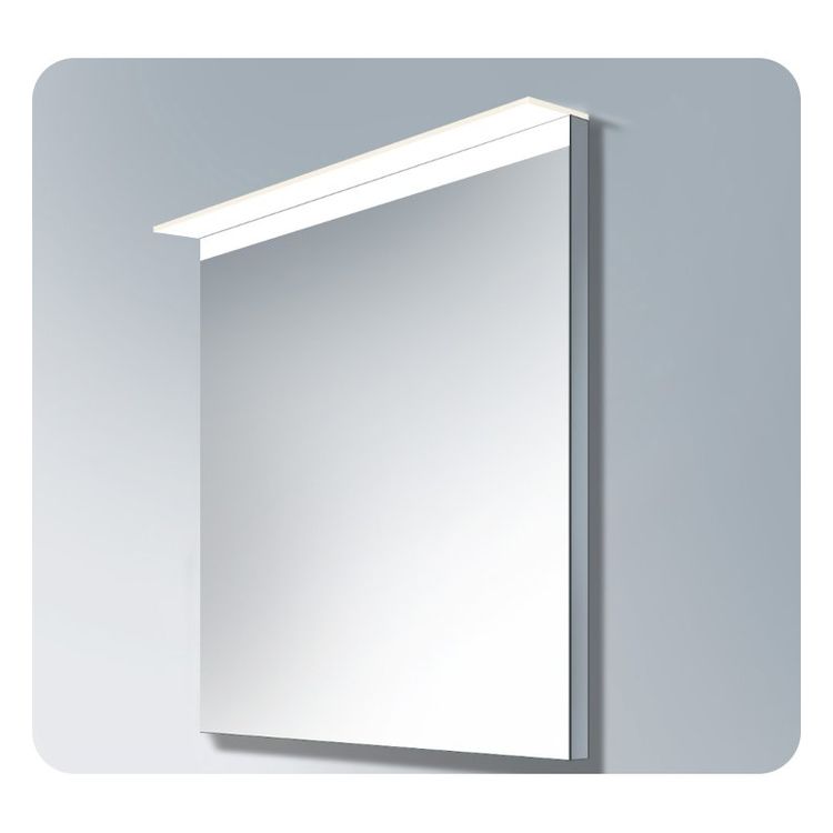 Duravit DL724200000 Delos 31-1/2" Rectangular Frameless Mirror with Lighting With Sensor Switch