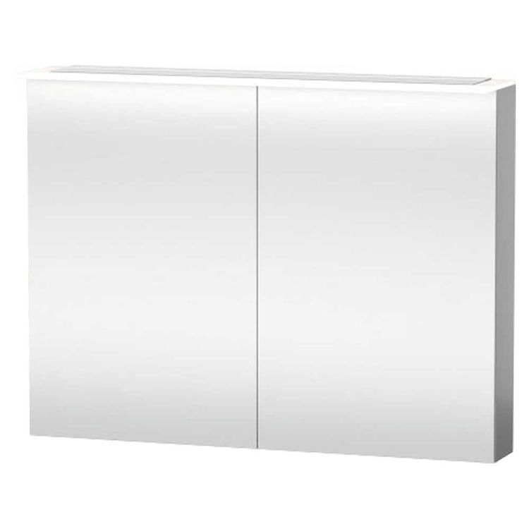 Duravit DL754300000 Delos 39-3/8" Mirror Lighting Cabinet with Two Glass Shelves