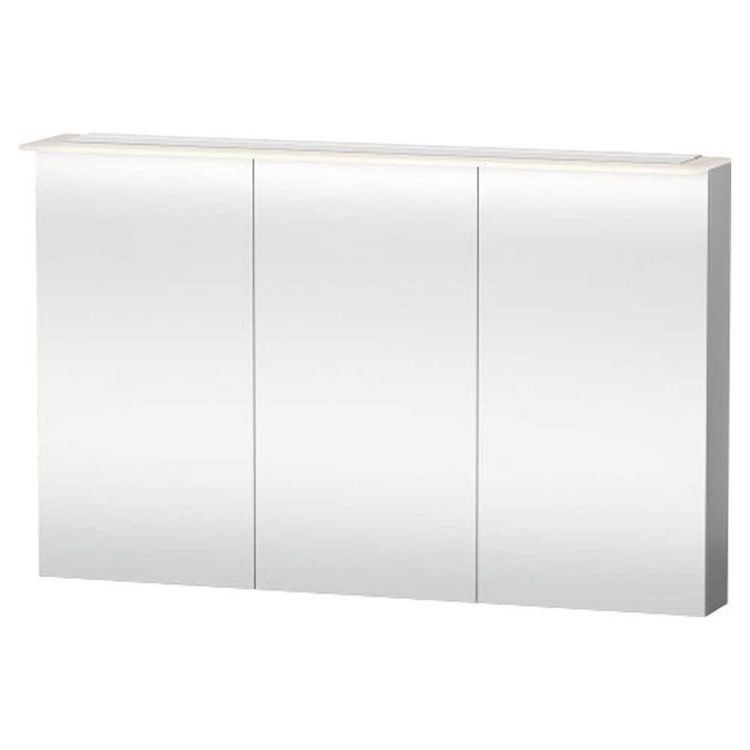 Duravit DL754400000 Delos 47-1/4" Mirror Lighting Cabinet with Four Glass Shelves