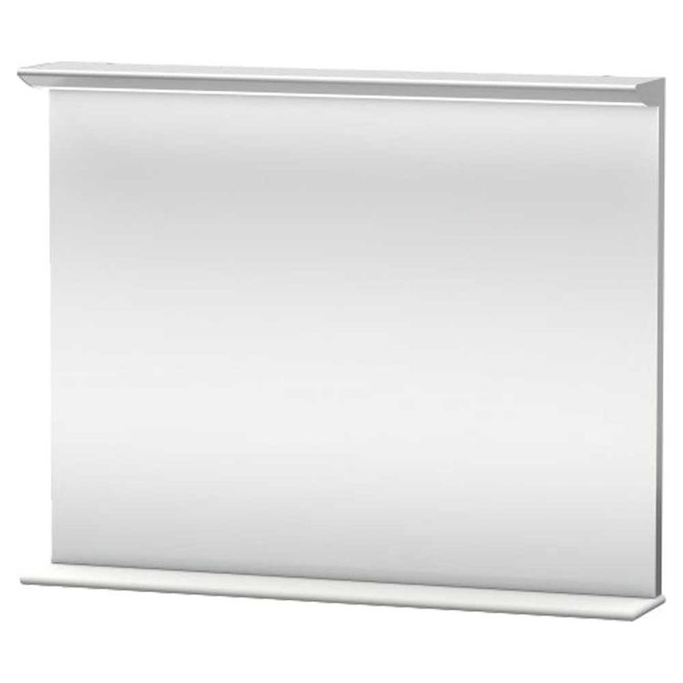 Duravit DN727701818 White Matt 39 3/8" Rectangular Frameless Mirror
