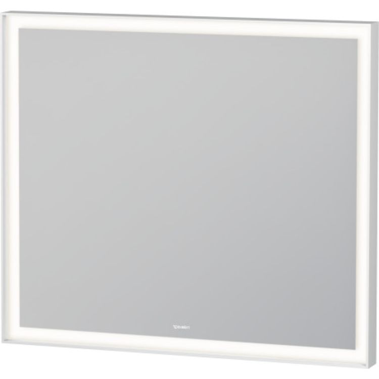 Duravit LC738100000 L-Cube 31-1/2" Rectangular Frameless Mirror with Lighting