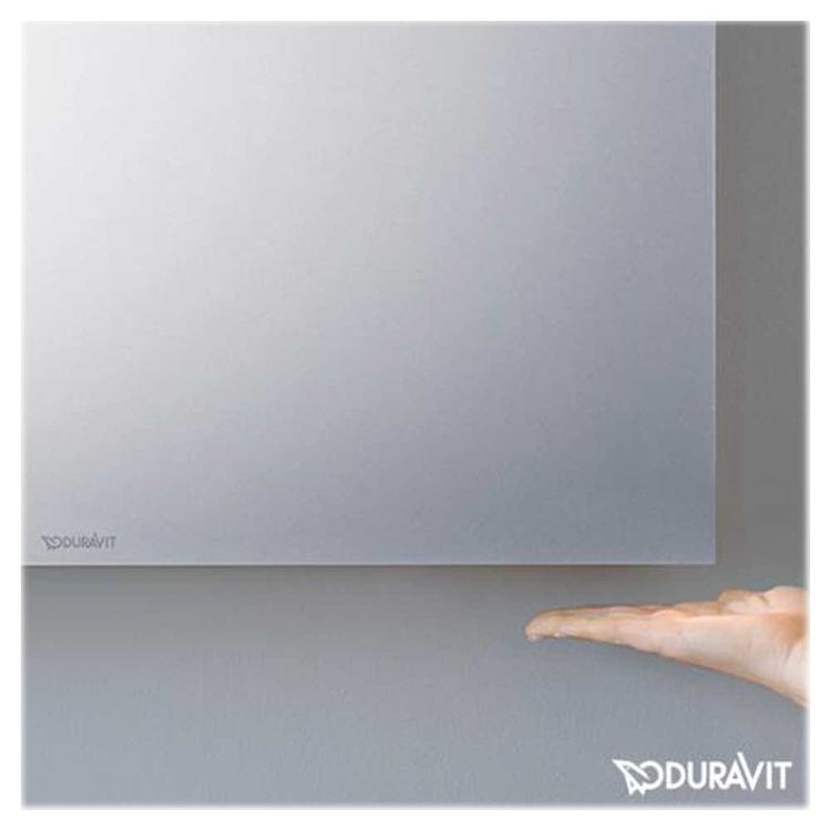 Duravit LM782600000 Light and Mirror 31 1/2" Rectangular Frameless Mirror with 68W Lighting