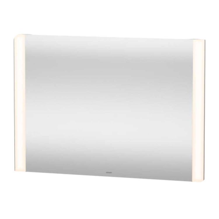 Duravit LM786700000 Light and Mirror 39 3/8" Rectangular Frameless Mirror with 20W Lighting