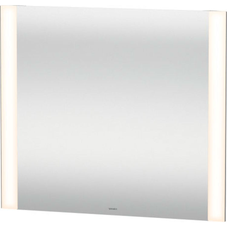 Duravit LM788600000 Light and Mirror 31-1/2" Rectangular Frameless Mirror with 55W Lighting
