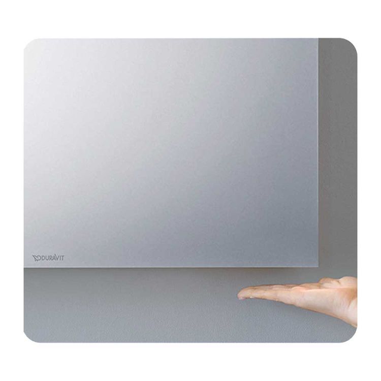Duravit LM788700000 Light and Mirror 39 3/8" Rectangular Frameless Mirror with 58W Lighting