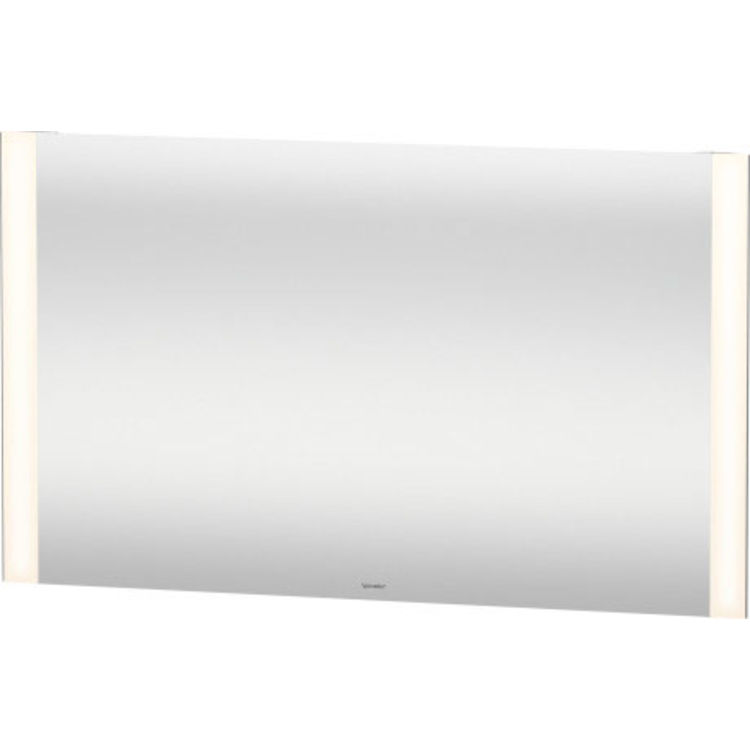 Duravit LM788800000 Light and Mirror 47-1/4" Rectangular Frameless Mirror with 61W Lighting