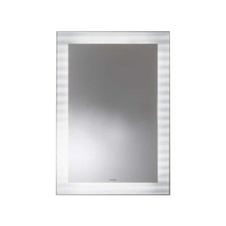 Duravit S1964100000 Starck 30 1/8" Rectangular Framed Mirror with Lighting