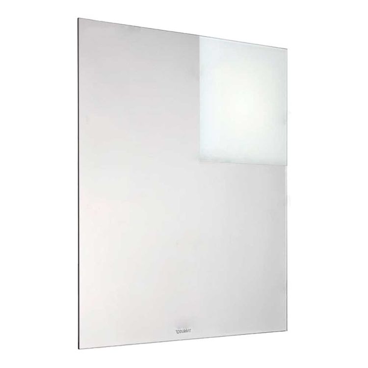 Duravit S1971700000 Starck 23 5/8" Rectangular Frameless Mirror with Lighting