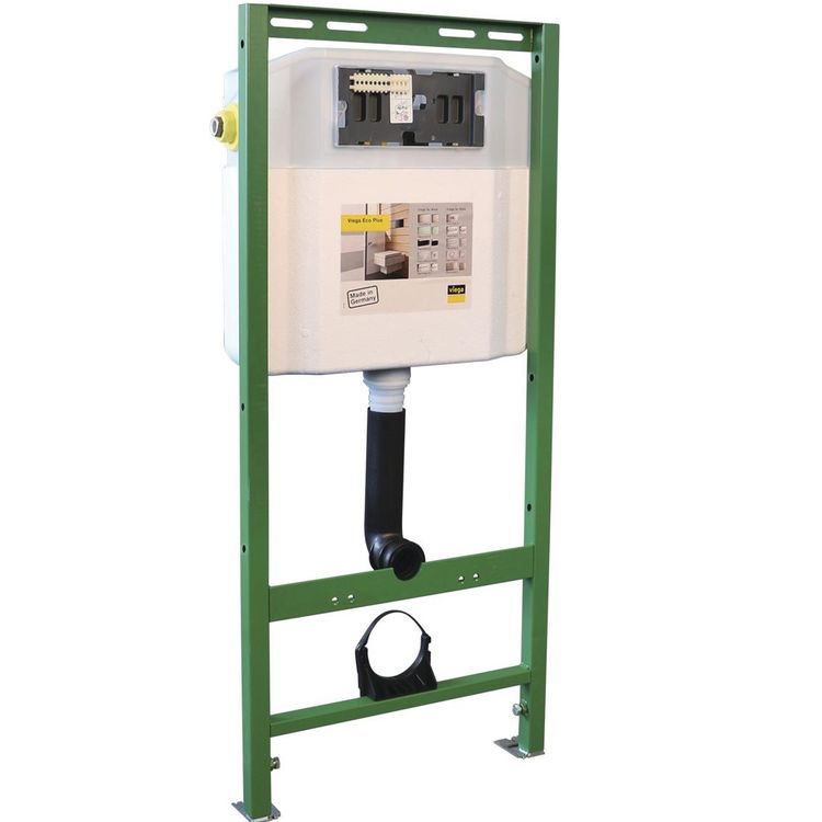 Viega 52700 Eco Plus In-Wall Toilet Tank Carrier Model 8180US for 2 x 6 Walls