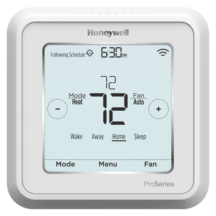 Honeywell 3 Heat/2 Cool, Lyric T6 Pro Smart Wifi Programmable Thermostat - TH6320WF2003 