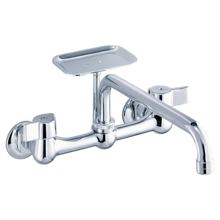 Gerber 42-691 Gerber Classics Two Handle Wall Mount Kitchen Faucet