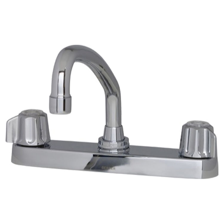 Gerber Classics Two Handle Kitchen Faucet, Chrome - 07-42-426