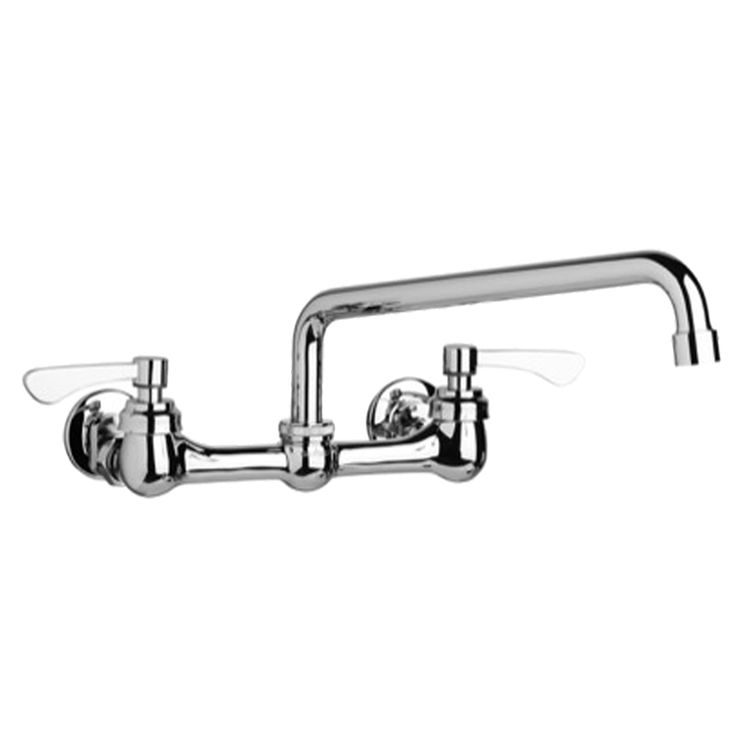 Gerber C4-44-333 Commercial Two Handle Wall Mount Kitchen Faucet