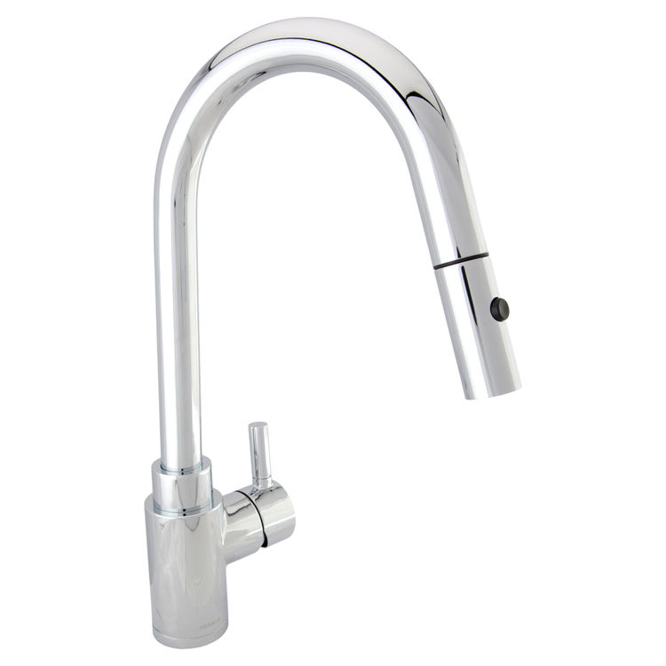 Gerber Wicker Park Single Handle Pull-Down Kitchen Faucet, Chrome - 40-575