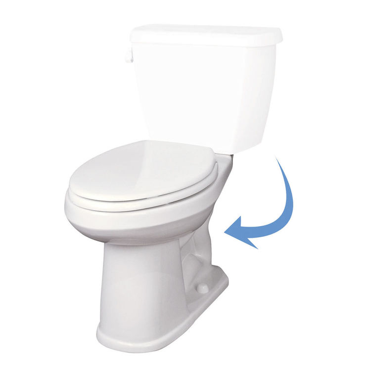 Gerber AV-21-828 Avalanche 1.281.6gpf ADA Elongated Bowl White