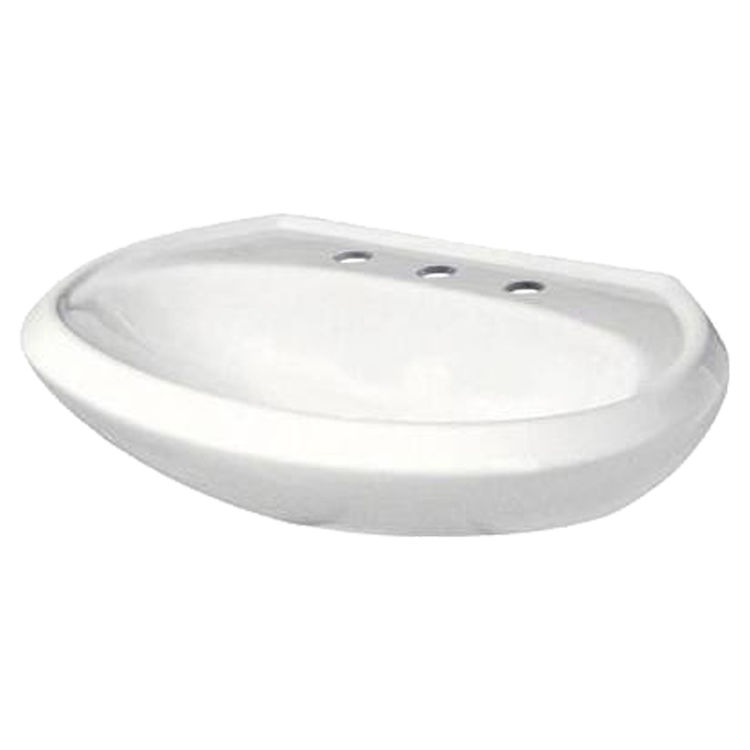 Gerber 12-518 Maxwell Ped Top 25.2"X20.5" 8"CC White