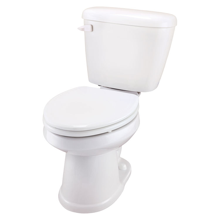 Gerber SE-21-114 Maxwell SE Two-Piece Elongated Toilet, 1.6 gpf, 14" Rough-In, White