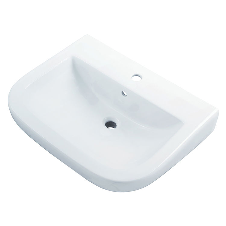 Gerber 12-592 Wicker Park Single Hole Wall Hung Bathroom Sink