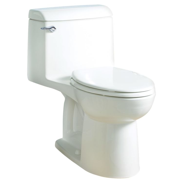 American Standard Champion 4 One-Piece Toilet w/ Seat, Elongated, Standard Height, 1.6 GPF, White - 2004.314.020