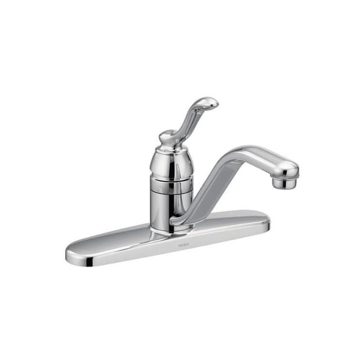 Moen Banbury Single-Handle Kitchen Faucet, Chrome - 7050