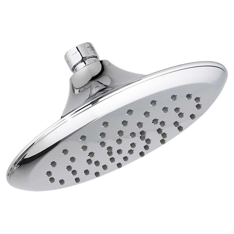 American Standard Fluent Accessory 7in Fixed Showerhead with Pressure Balance, Easy-Clean Spray Nozzles, Chrome - 1660.604.002