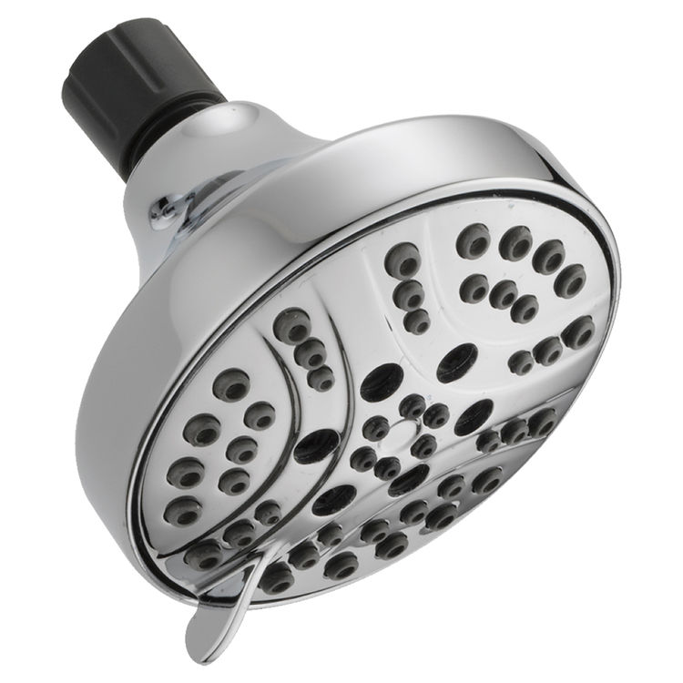 Peerless Water Amplifying Wall Mount Round Shower Head, 2 GPM, 80 PSI, WaterSense, Chrome - 76577