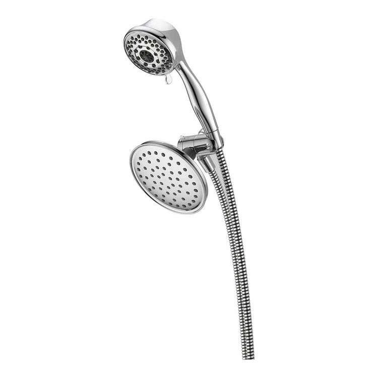 Peerless Six-Function Wall Mount Hand Shower Pack, 2 GPM, WaterSense, Chrome - 76612