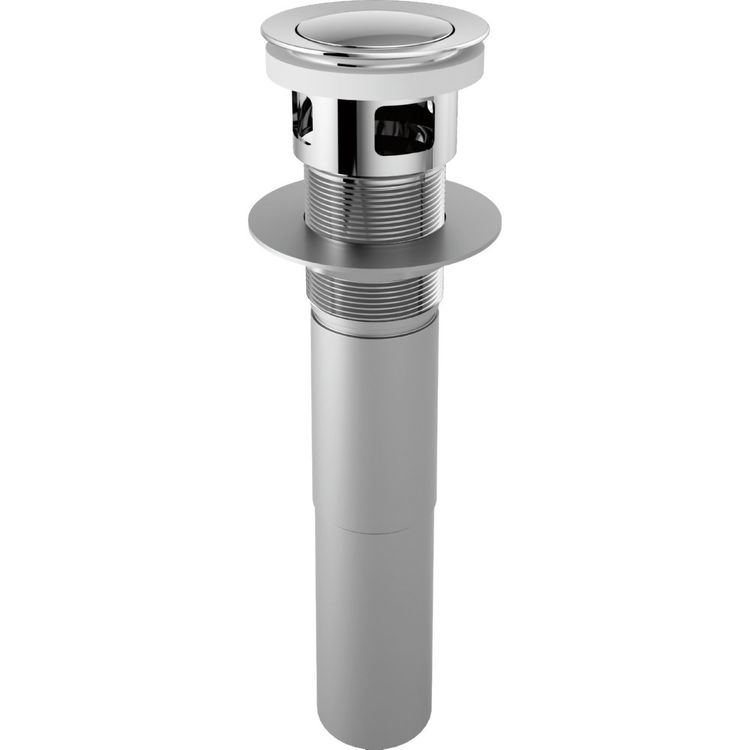 Brizo Push Button Pop-Up with Overflow, Polished Chrome (RP81628PC)