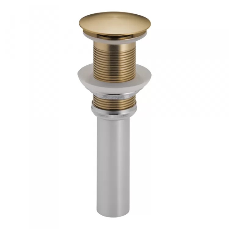 Brizo Push Button Pop-Up without Overflow - Luxe Gold (RP72413GL)