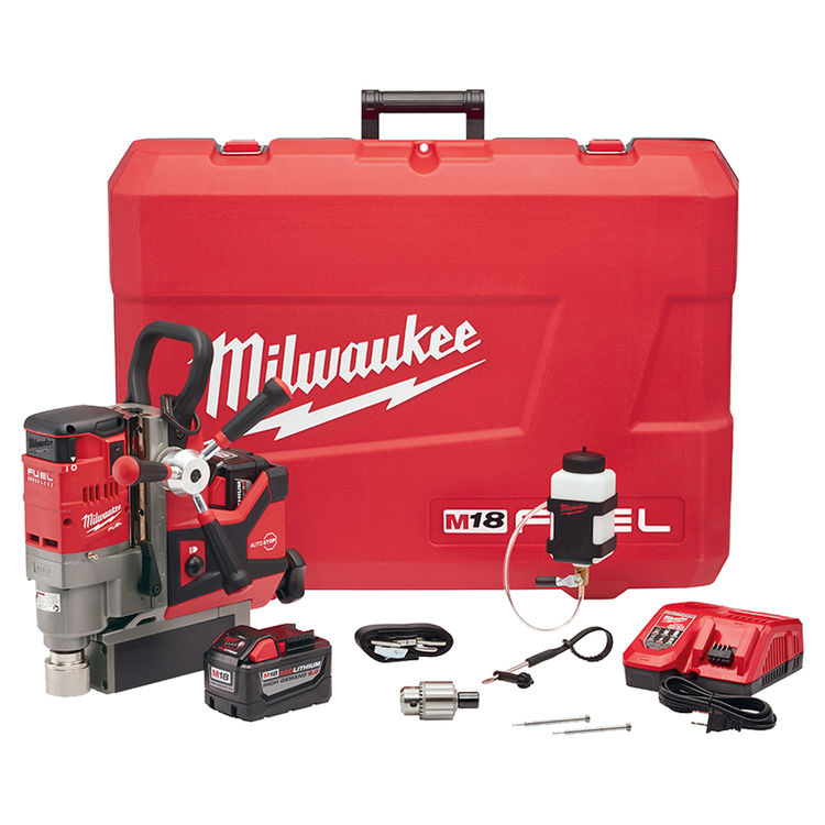 Milwaukee 2788-22HD M18 FUEL 1/2" Lineman Magnetic Drill High Demand Kit