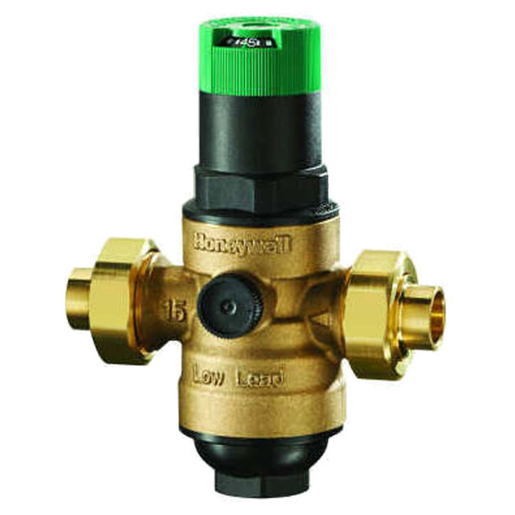 Honeywell DS06-102-DUT-LF 1 IN. "DialSet" Female NPT Double-Union, Internally Threaded-PRV