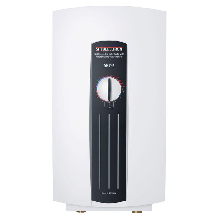 Stiebel Eltron Point-of-Use Electric Tankless Water Heater w/ Switchable Power Output, 240v, 9.6 & 7.2 kW, 1.5 GPM - DHC-E 8/10 (224201)