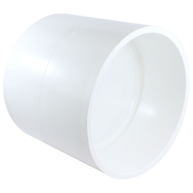 4" PVC Coupling DWV (Drain Waste and Vent) - Hub