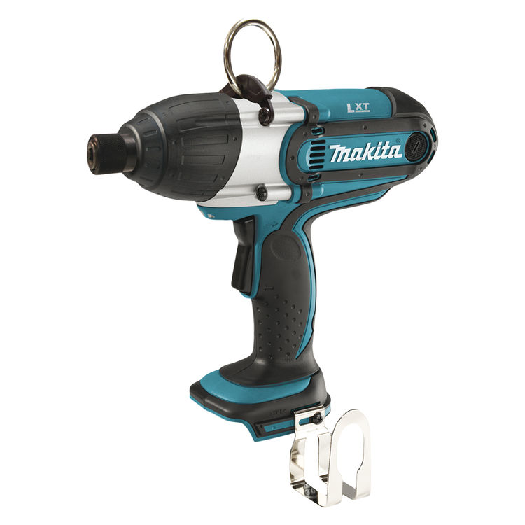 Makita 18V LXT Lithium-Ion Cordless Quick Change Impact Wrench with 7/16in Hex Shank, Tool Only - XWT01Z