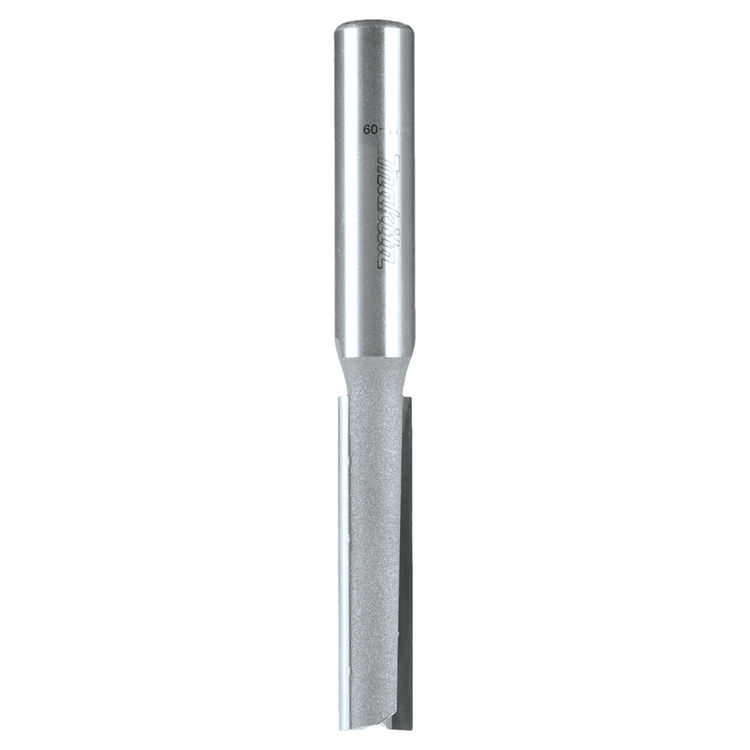 Makita 7/8in Straight 2-Flute Router Bit with 1-1/4in Carbide-Tipped Cutting Edge, 1/2in Shank - 733006-6A