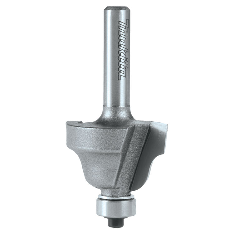 Makita Router Bit 5/32" R. Ogee, 2 Flute, 1/4" SH, C.T. - 733123-2A 