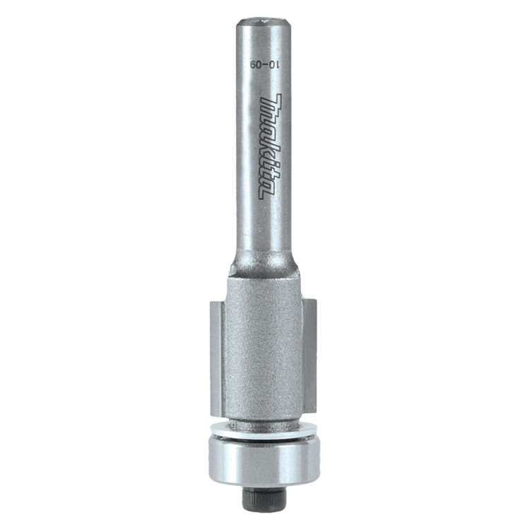 Makita 3/8" Flush Router Bit with 1" Cut, 1/4" SH, C.T. - 733128-8A 