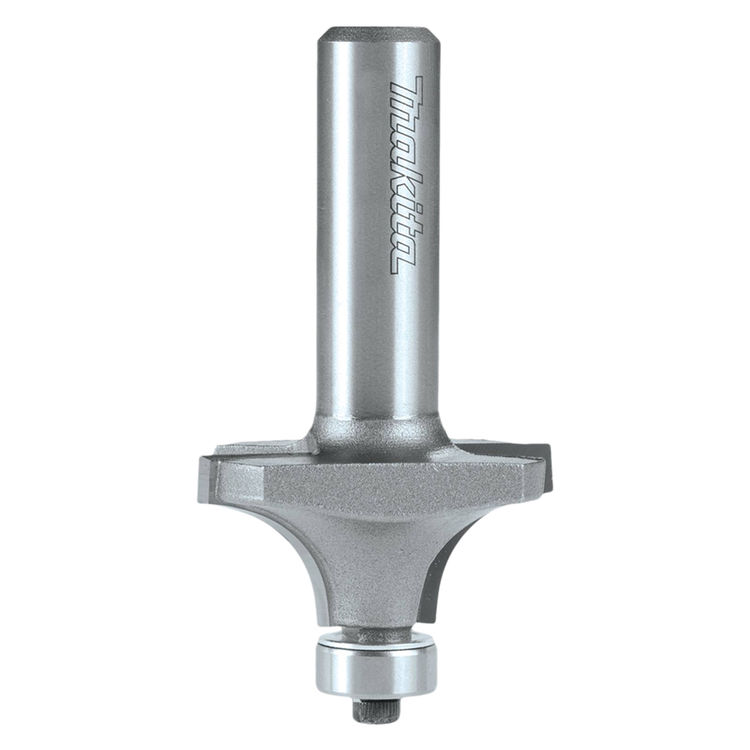 Makita 5/8" Corner Round, 2 Flute, C.T. Router Bit, 1/2" Shank - 733292-A 