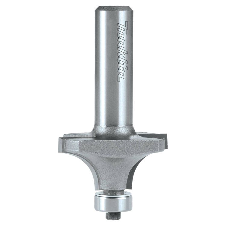 Makita 3/4" Corner Round, 2 Flute, C.T. Router Bit, 1/2" Shank - 733293-A 