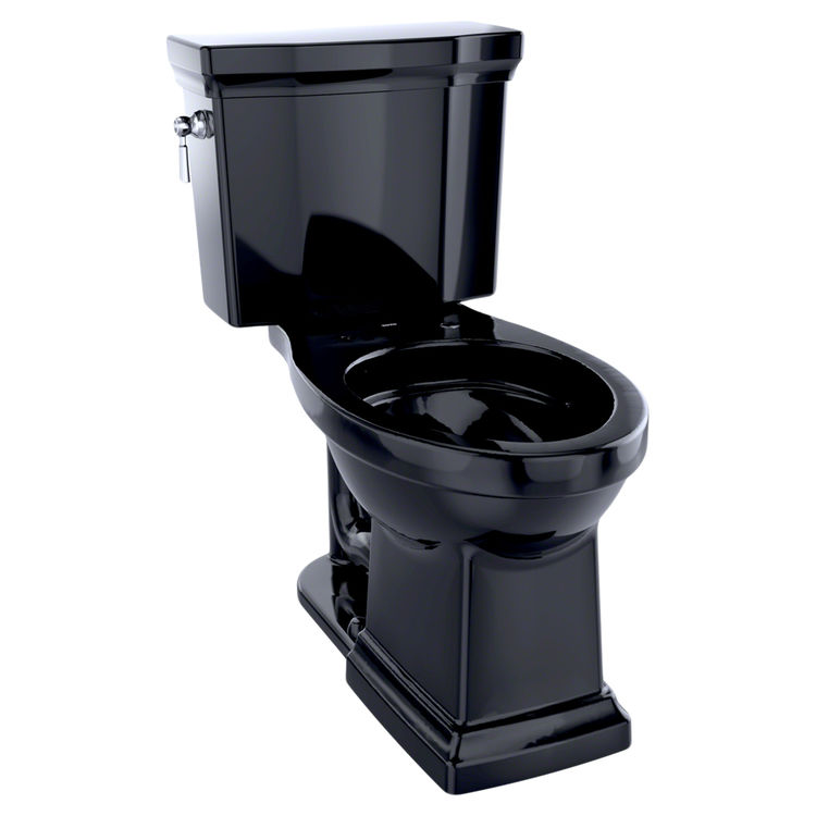 TOTO Promenade II 1G Two-Piece Elongated 1.0 GPF Universal Height Toilet, Ebony - CST404CUF#51