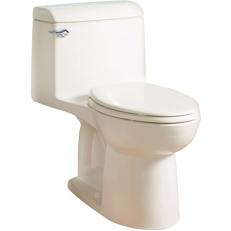 American Standard Champion 4 One-Piece Toilet w/ Seat, Elongated, Right Height, 1.6 GPF, Linen - 2034.314.222