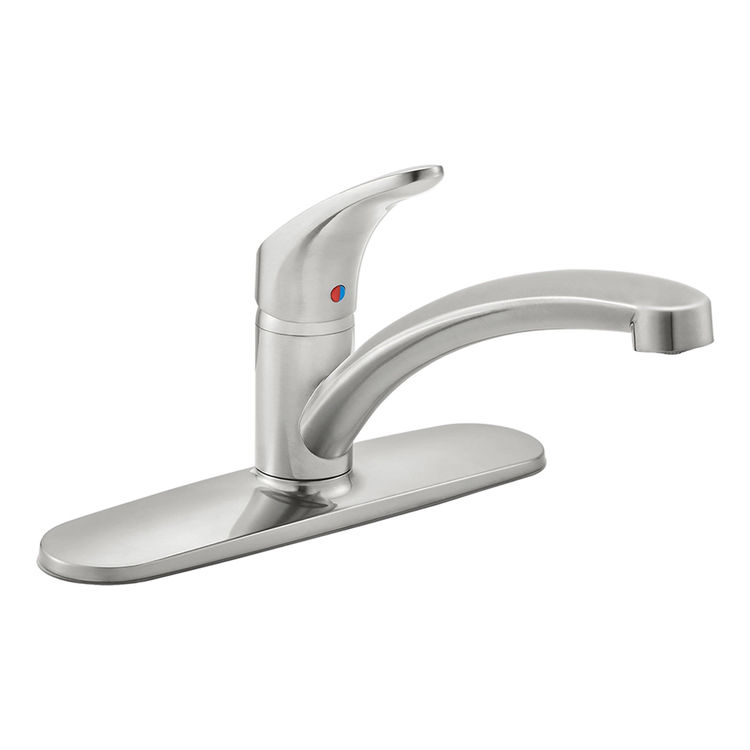 American Standard Colony Pro Single-Handle Kitchen Faucet, Stainless - 7074.000.075