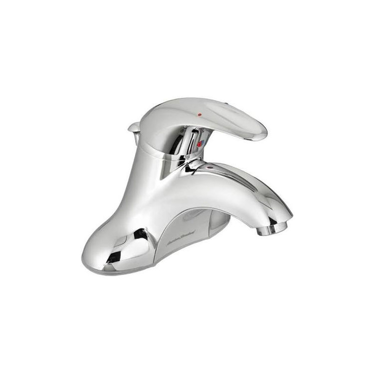 American Standard Reliant 3 Single-Handle Centerset Chrome Lavatory Faucet with Speed Connect Drain, VR 0.5 GPM Spray, Indexed Lever Handle - 7385.058.002