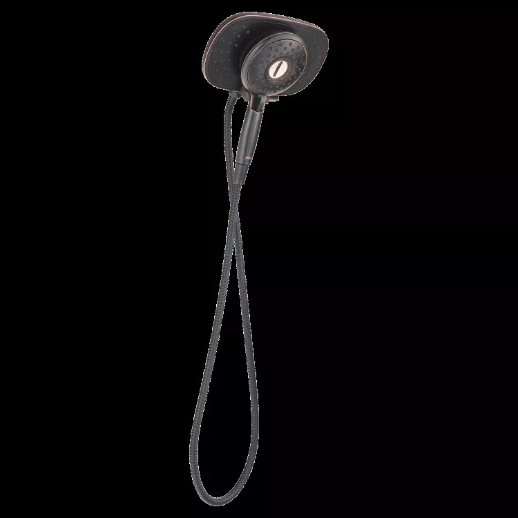 American Standard Spectra Duo 2-in-1 Showerhead, 4-Function, WaterSense, 1.8 GPM, Legacy Bronze - 9038.254.278