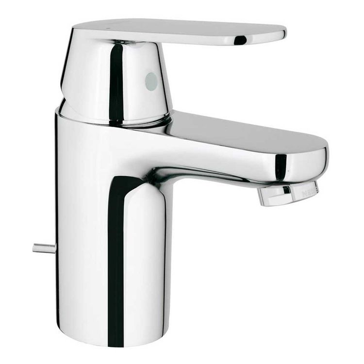 GROHE Eurosmart Cosmopolitan One-Handle StarLight Chrome S-Size Bathroom Faucet with Drain Assembly, 1.2 GPM, WaterSense Certified, Brass Body - 3287500A